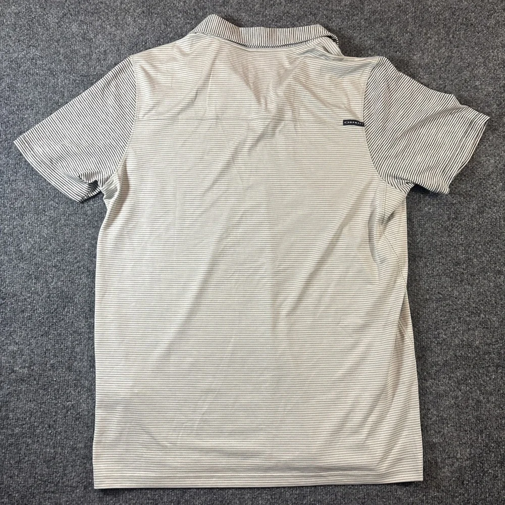 OAKLEY Tailored Fit Men's Sz L Golf Polo Shirt - EXCELLENT CONDITION